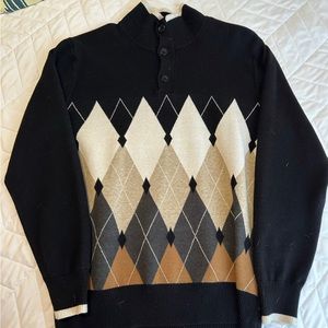 Argyle Paul and jones sweater